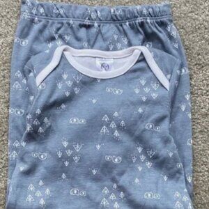 ▪️NWOT Gerber Organic Sleep Suit, Gray, Gender Neutral
